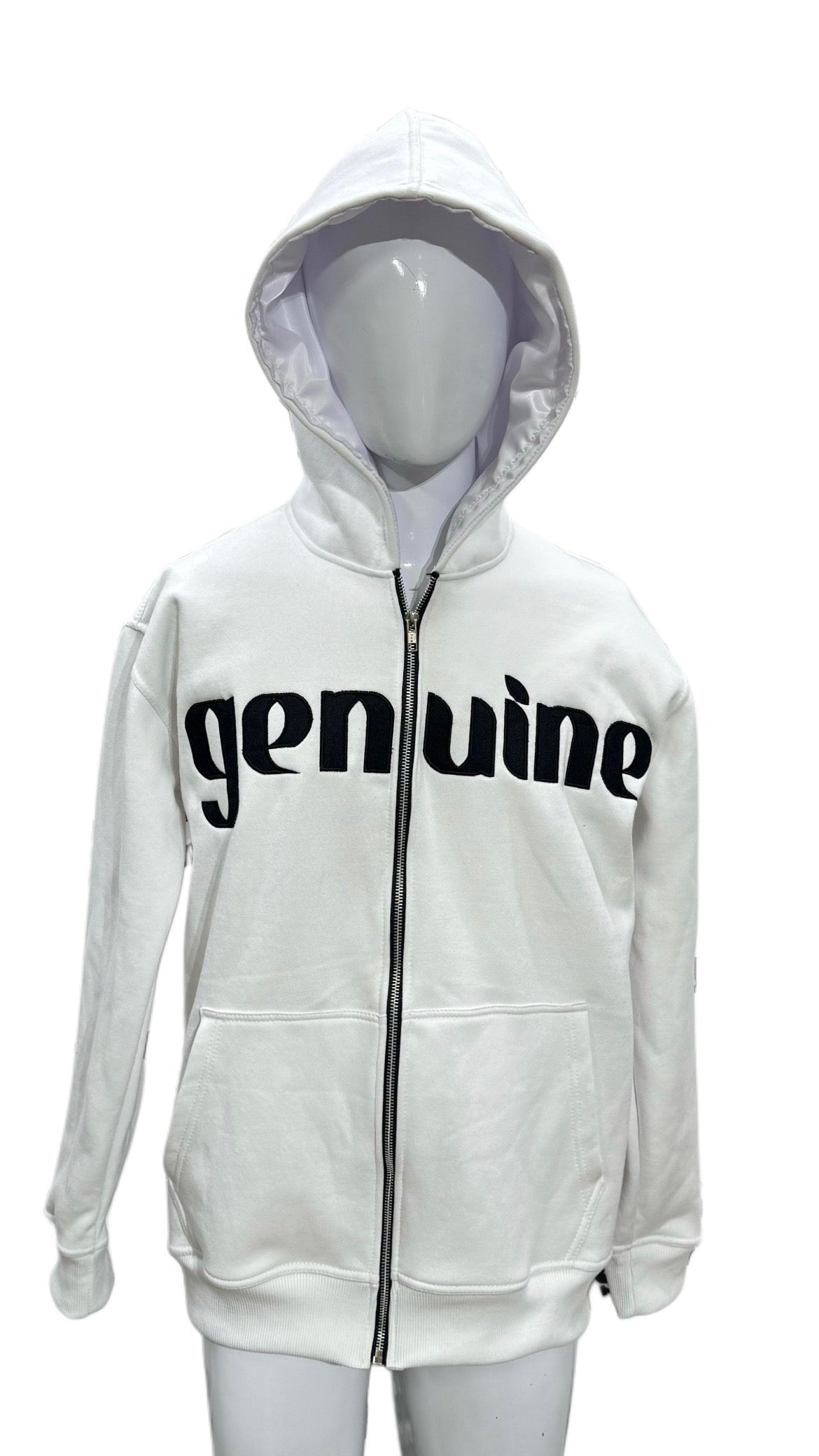 Genuine Zip Up Collection (White/Black)
