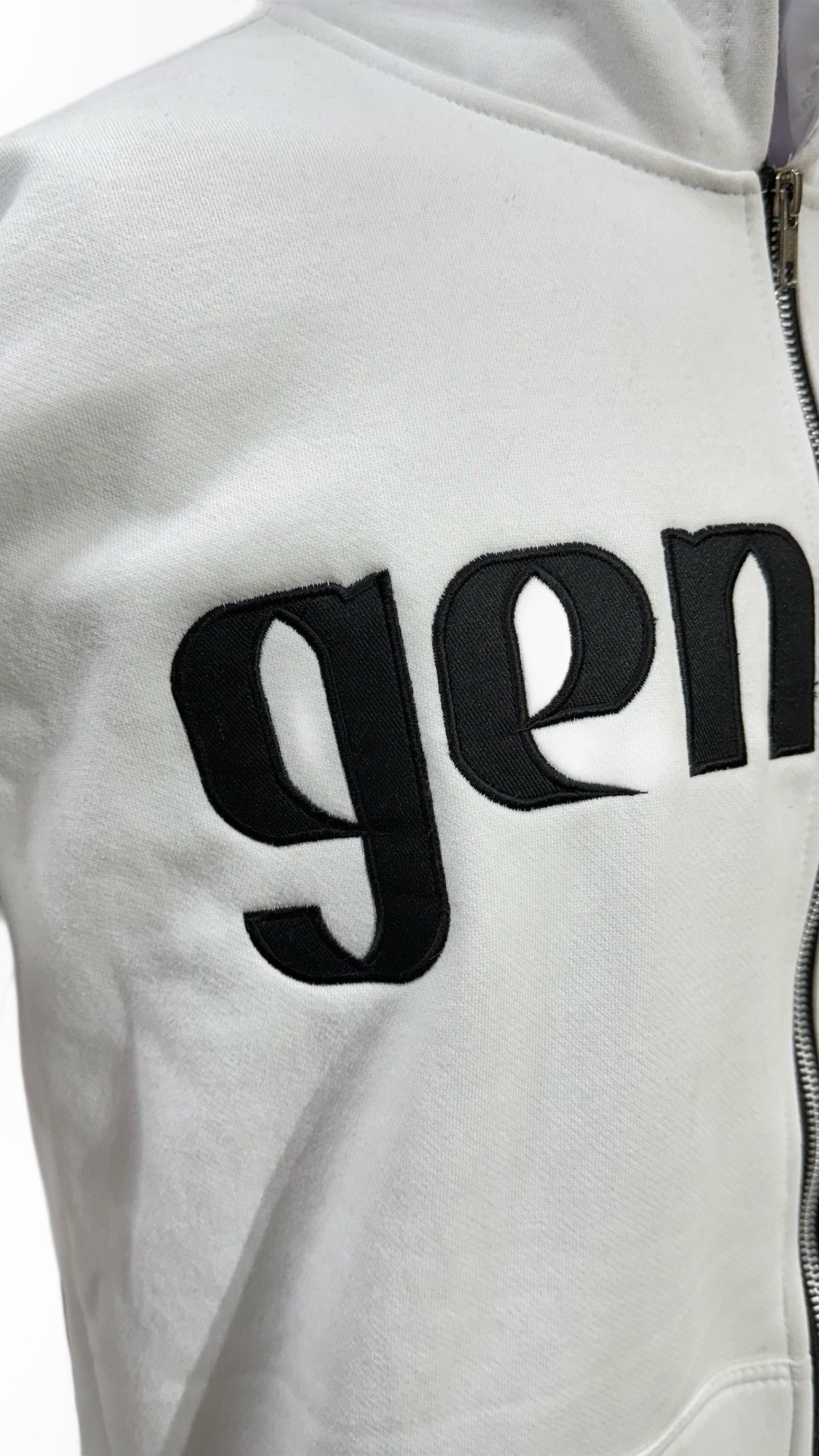 Genuine Zip Up Collection (White/Black)