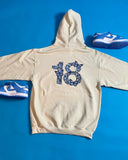 Genuine G-lone Collection Hoodie (BEIGE/BLUE)